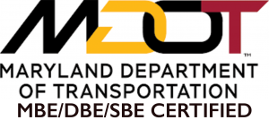 A logo for the maryland department of transportation.